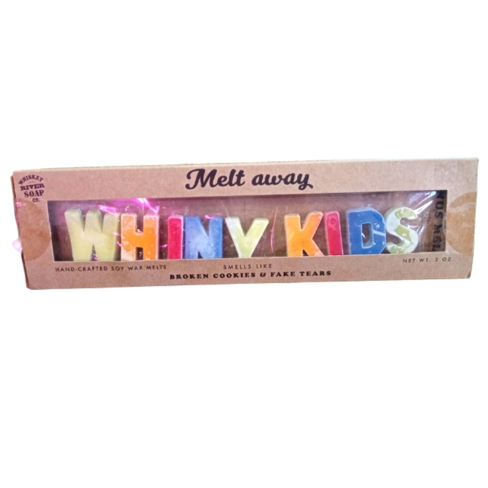 Melt away whiny kids soy wax melts